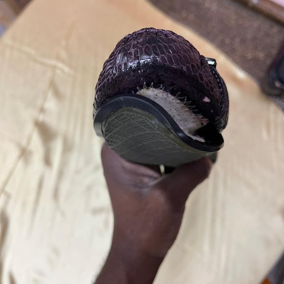 NWB DMG Calvin Klein Pazi Snake Shoes Sz 065M - Picture 7 of 9